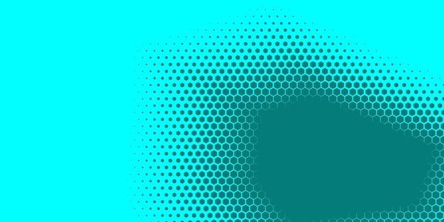 geometric abstract hexagon two color background