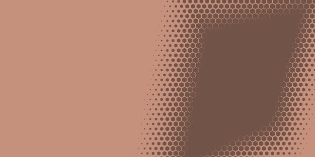 Geometric abstract Hexagon Two Color Background