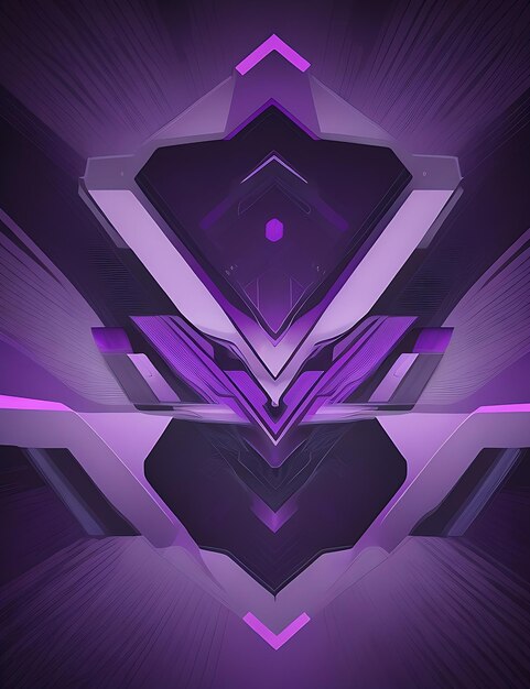 Foto geometric_abstract_purple_violet_shapes_gradien