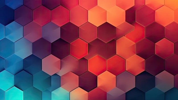 Geometric abstract soft color background