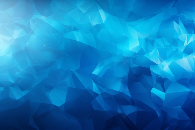 Geometric Azure Dream blue polygon photo