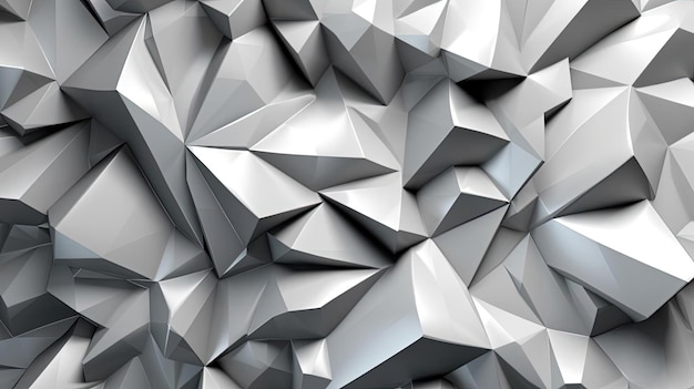 a geometric background in grey and white