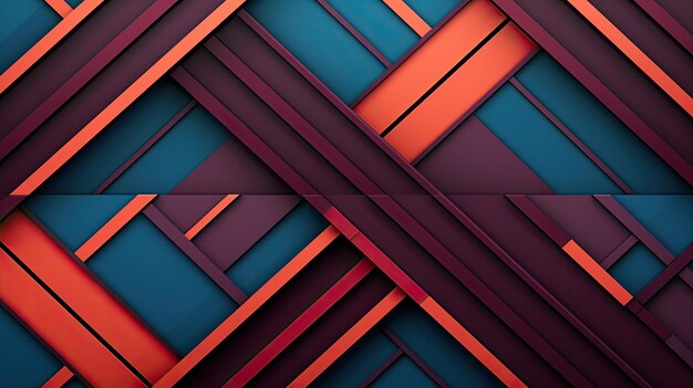 Geometric background with parallel lines top view