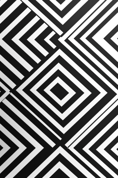 Photo geometric black and white squares pattern perfect for backgrounds or graphic design projects