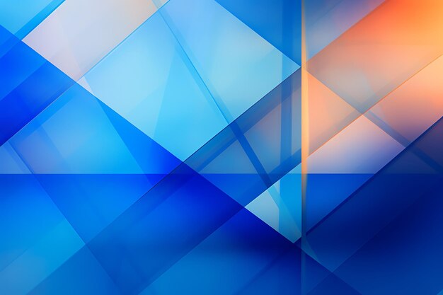 Geometric blue colorful abstract design background