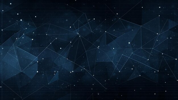 Geometric Blueprint Background