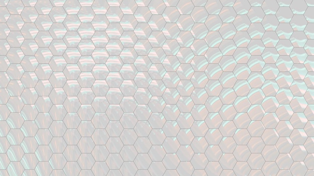 幾何学的なカラフルな六角形のスケール抽象的なガラスぼかし背景壁紙デザイン