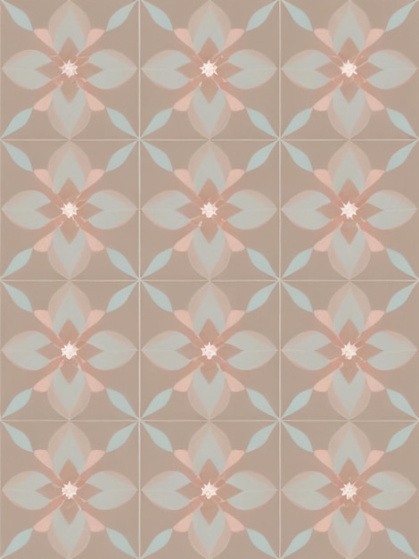 Geometric Columbine Grunge Texture Design with Intricate Geometric Patterns