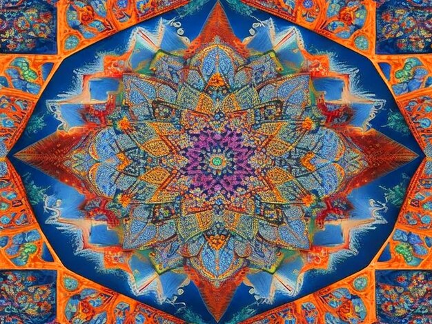 기하학적 dmt 패턴 이미지 다운로드