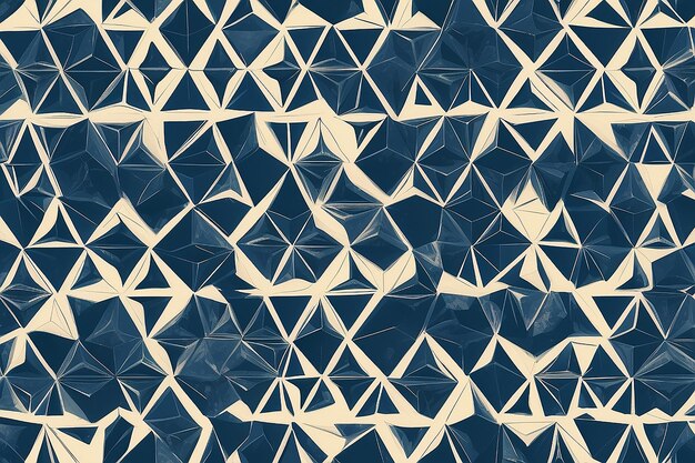 Geometric Elegance Seamless Polygon Pattern for Digital Paper and Textile