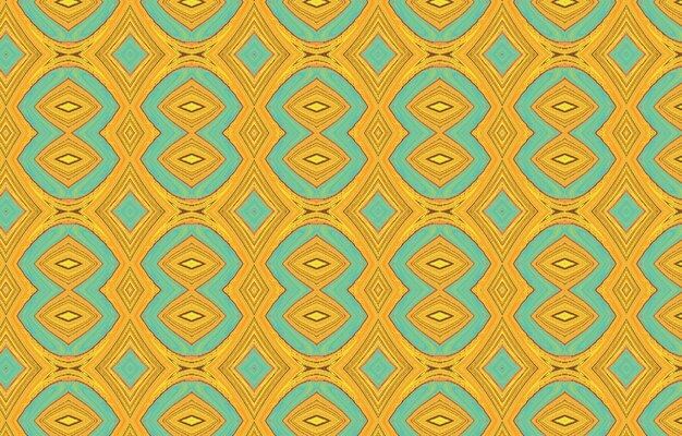 Photo geometric ethnic pattern seamless design for background or wallpaperabstract pattern