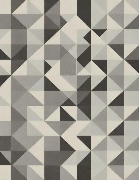 Geometric Harmony Minimalist Pattern Elegance