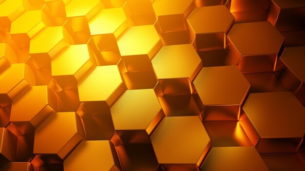 Geometric honeycomb background