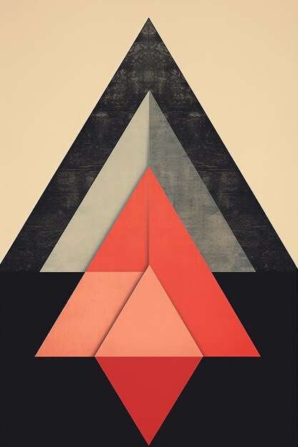 Photo geometric minimal art