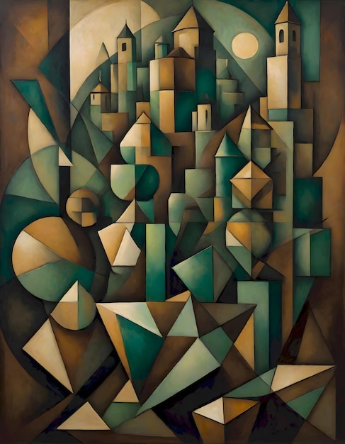 Geometric MultiPerspective Cubism