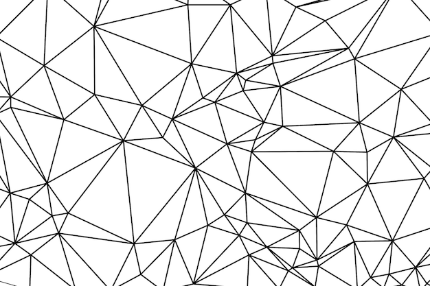 Geometric Outline Abstract Background Low Poly Design