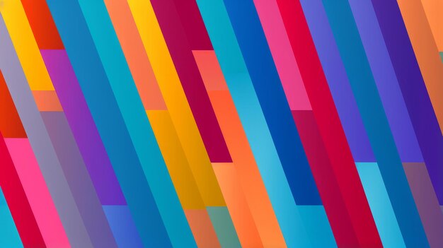 Photo geometric pattern background abstract contemporary multicolor trendy image striped line background