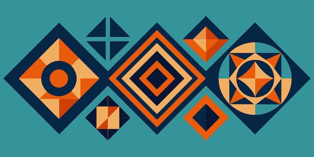 Geometric Pattern Background Vector Illustration