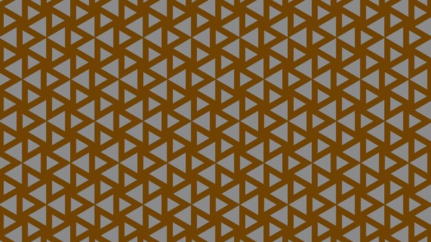 geometric pattern in the form of a triangle.