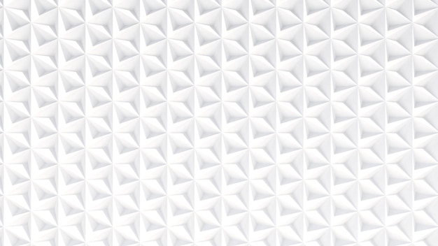 Geometric pattern on white backgroundabstract high relief3d rendering