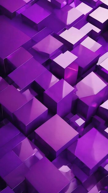 Geometric purple geometric