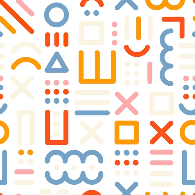 geometric seamless pattern