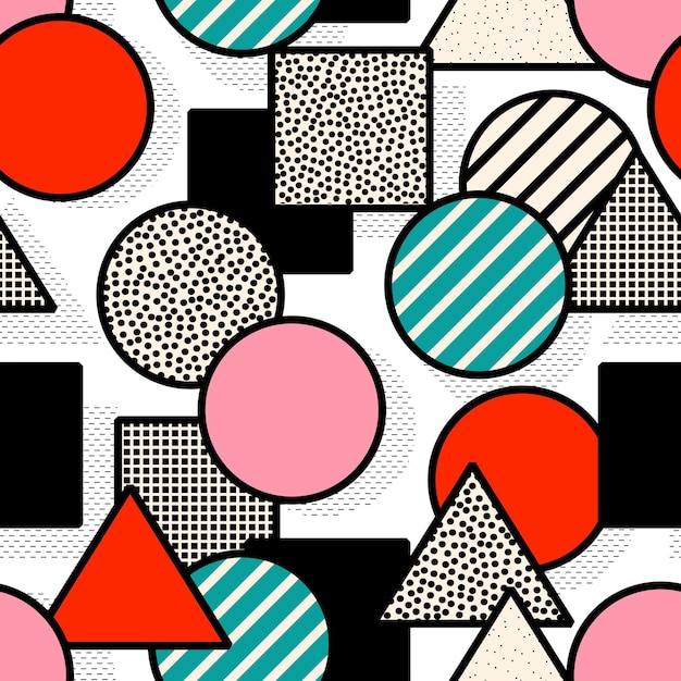 geometric seamless pattern