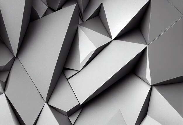 Geometric shapes 3d effect abstract background