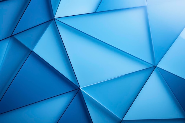 Geometric shapes on abstract blue background texture background