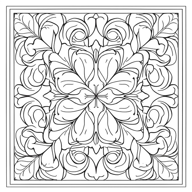 Geometric Shapes coloring pages