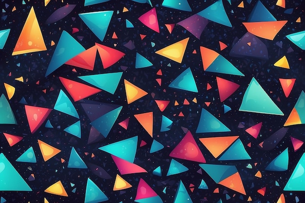Photo geometric shining pattern with triangles this is file of eps10 format