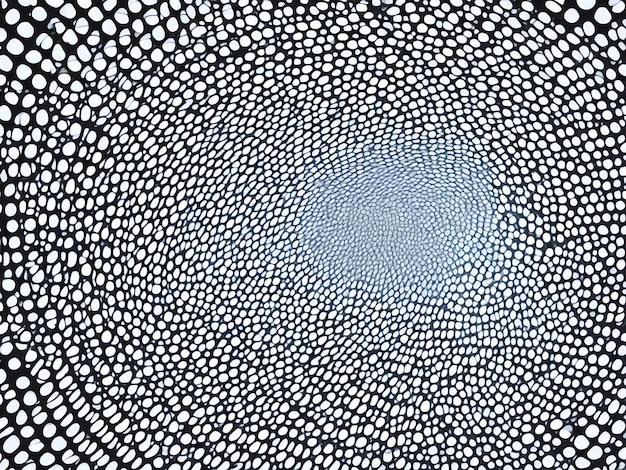 Двухтоновая текстура геометрических спиральных точек