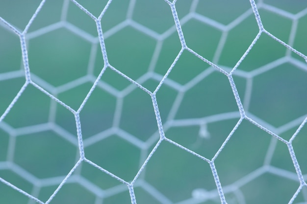 Geometric sport net pattern