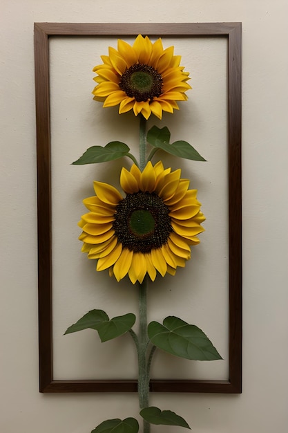 Geometric Sunflower