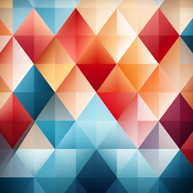 Photo geometric triangle background