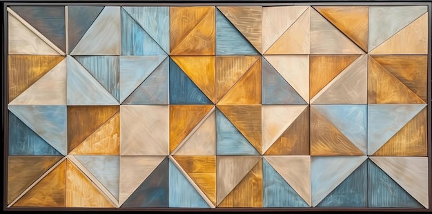 geometric wall art series