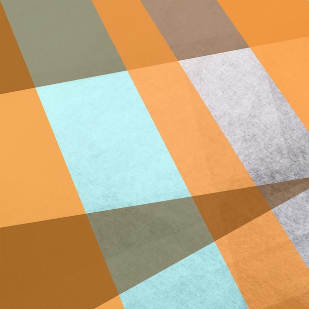 Foto murale geometrico illustrazione carta da parati design arte murale sfondo stampa arte arancione
