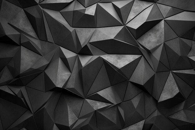 Photo geometric wall