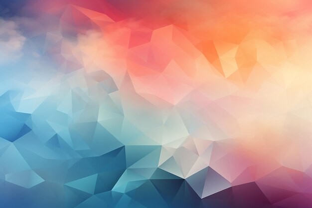 Foto geometrisch abstract minimalistisch pastelkleurige behang