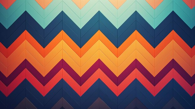 Geometrisch Chevron-patroon Achtergrond