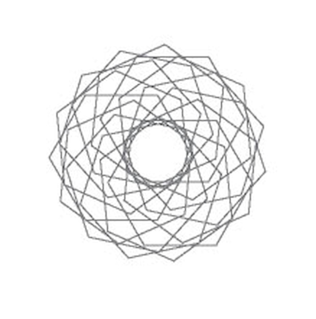 Geometrisch Mandala-patroon