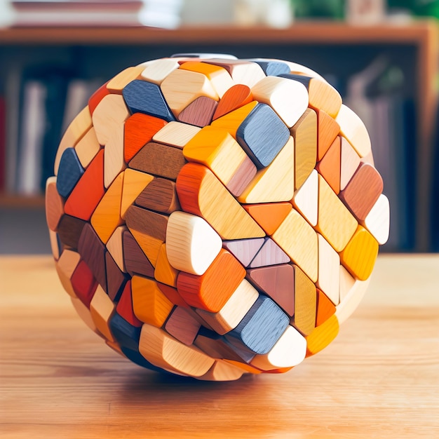 geometrische 3D-puzzel