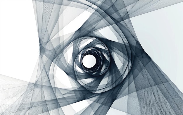 Geometrische lijnen in abstract ontwerp