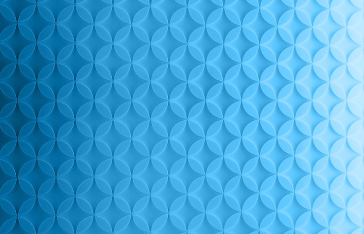 Foto geometrische picton blauwe kleur formen en patronen abstracte achtergrond voor gedurfde ontwerpen