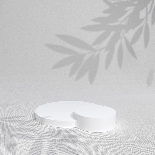 Geometrische vorm productpresentatie scène mockup