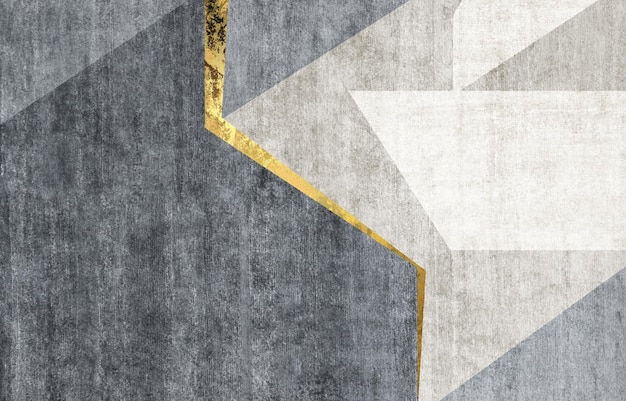 Geometry, abstract, golden background, fashion, modern art\
wall