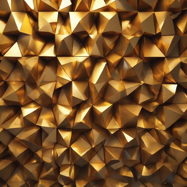 Geometry abstract golden background fashion modern art wall