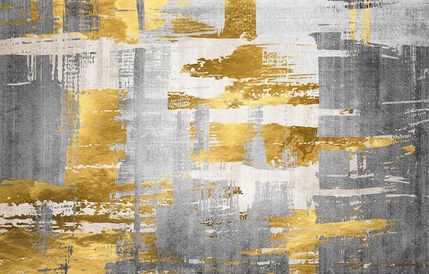 Geometry, abstract, golden background. frescoes, hang a\
picture. the fashion of modern art wall