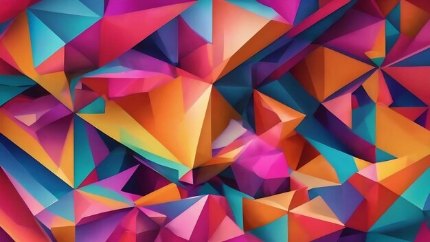 Geometry background abstract geometric background colorful geometric illustration