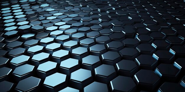 Geometry hexagon Digital hexagon abstract background